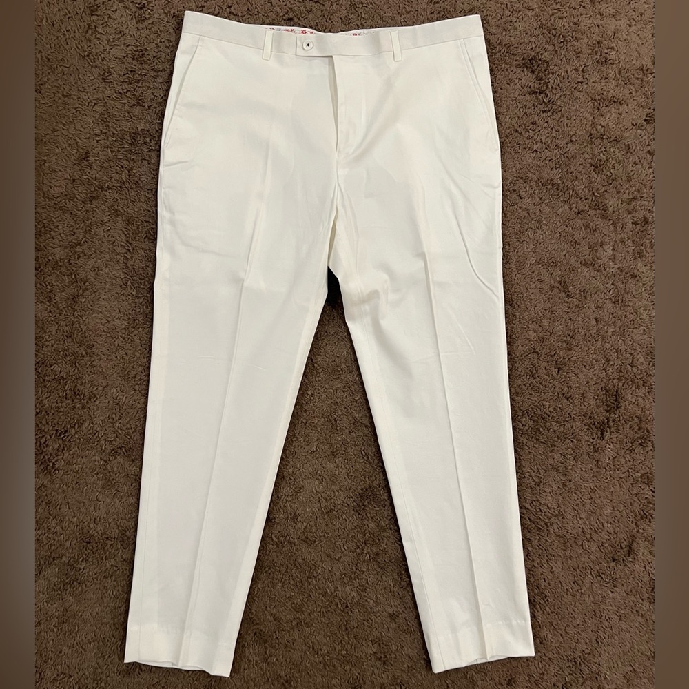 Paislay & Gray Men’s White Dress Pants SZ 38/32